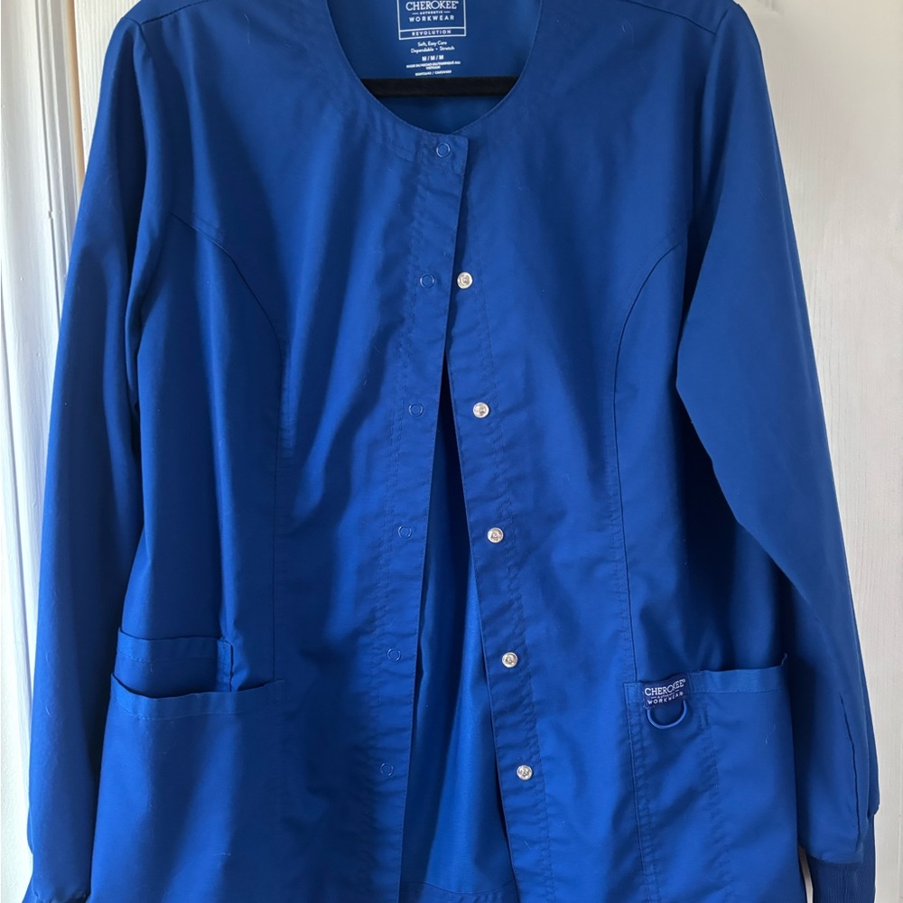 Cherokee Women's Blue Lab coat/Jacket